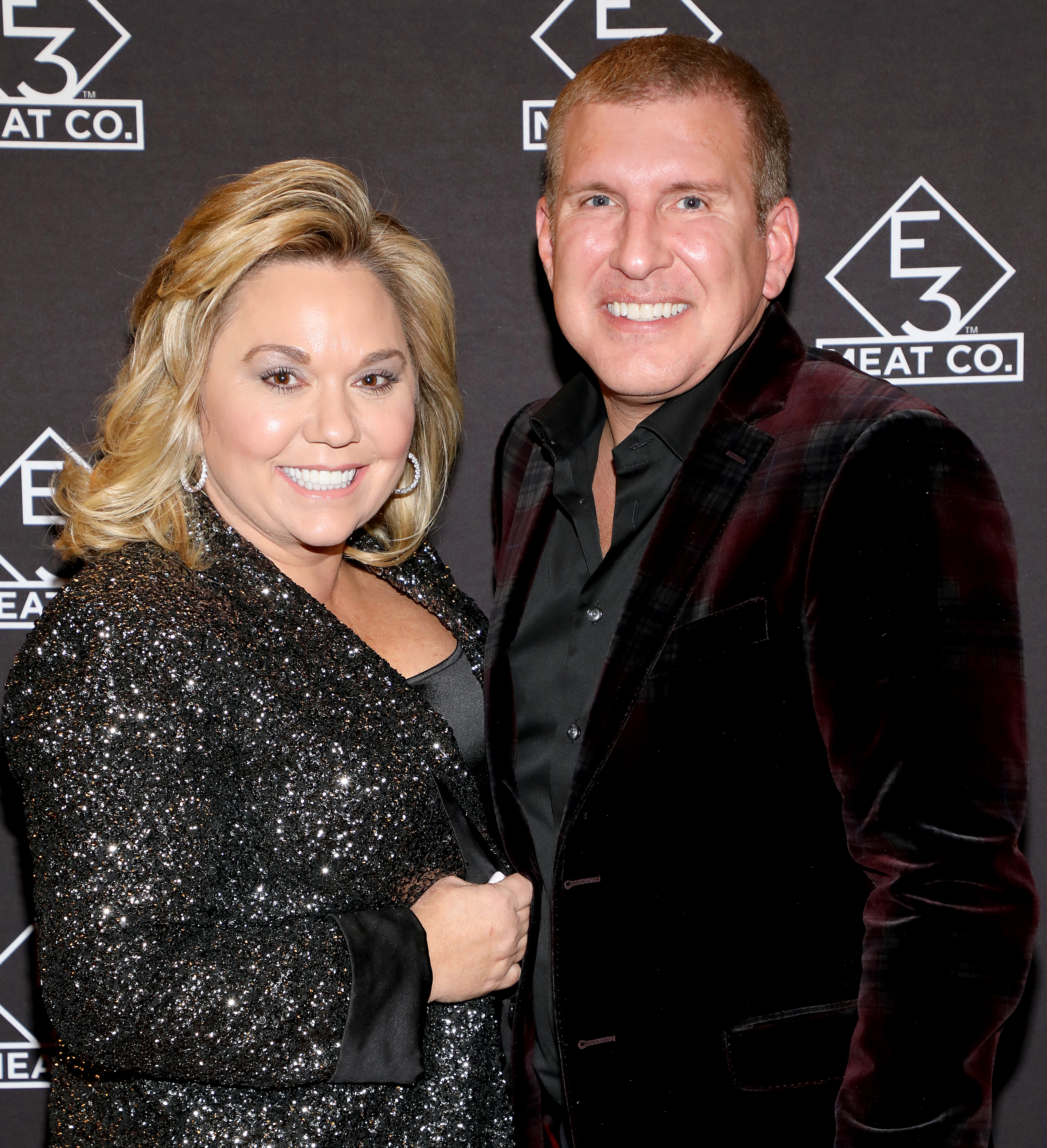 Julie and Todd Chrisley at the E3 Chophouse Nashville Grand Opening Party in 2019 | Source: Getty Images