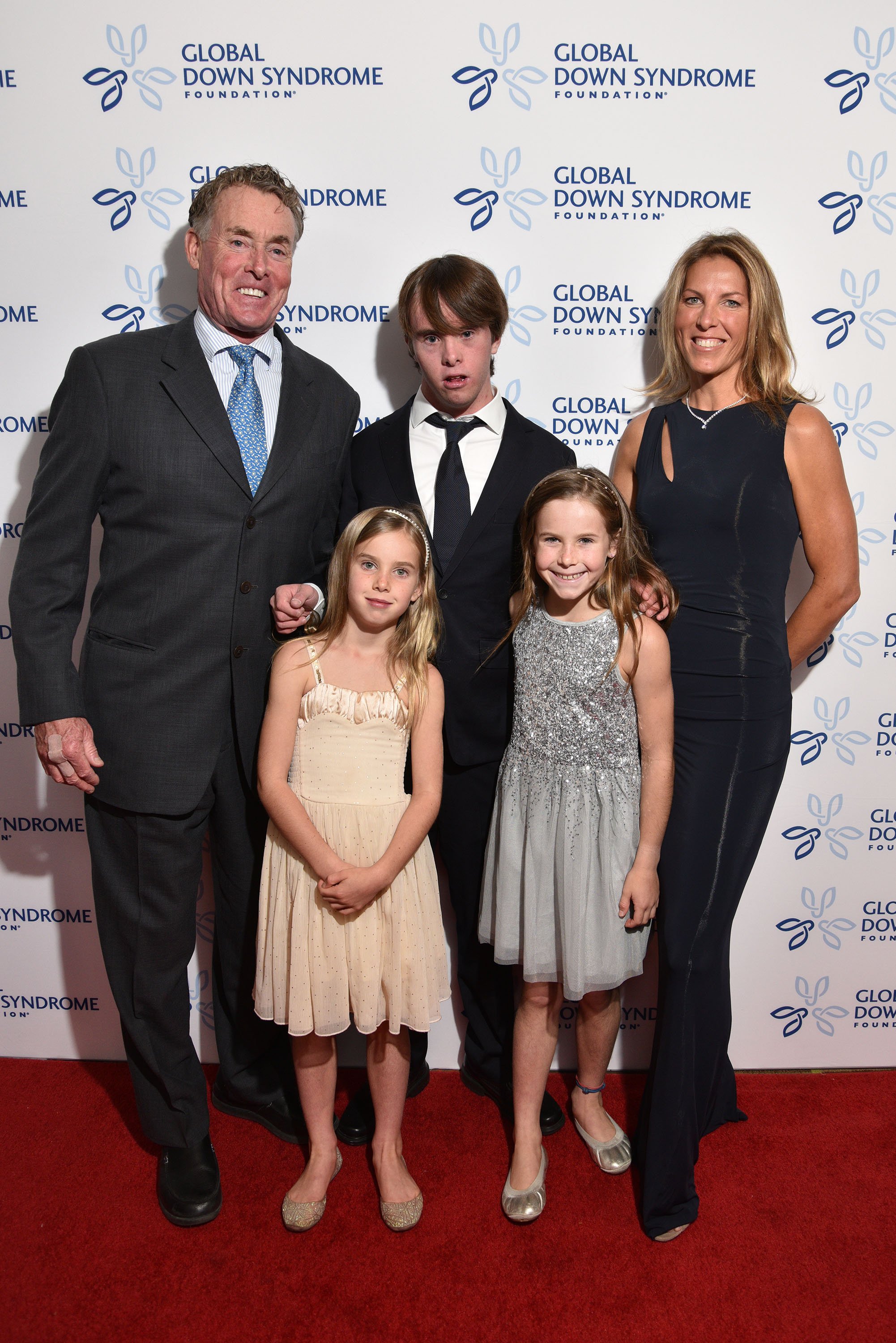 The actor photographed with his children, Kate, Max, and Billie Grace, and his wife Nicole at the Sheraton Denver Downtown Hotel on November 11, 2017, in Colorado. I Source: Getty Images