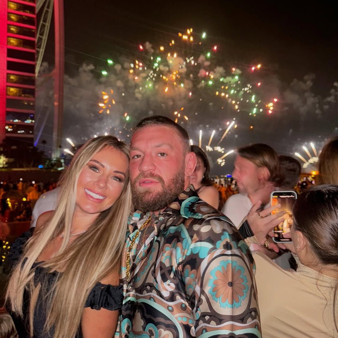 Conor McGregor and Dee Devlin from a post dated January 2, 2025. | Source: Instagram/thenotoriousmma
