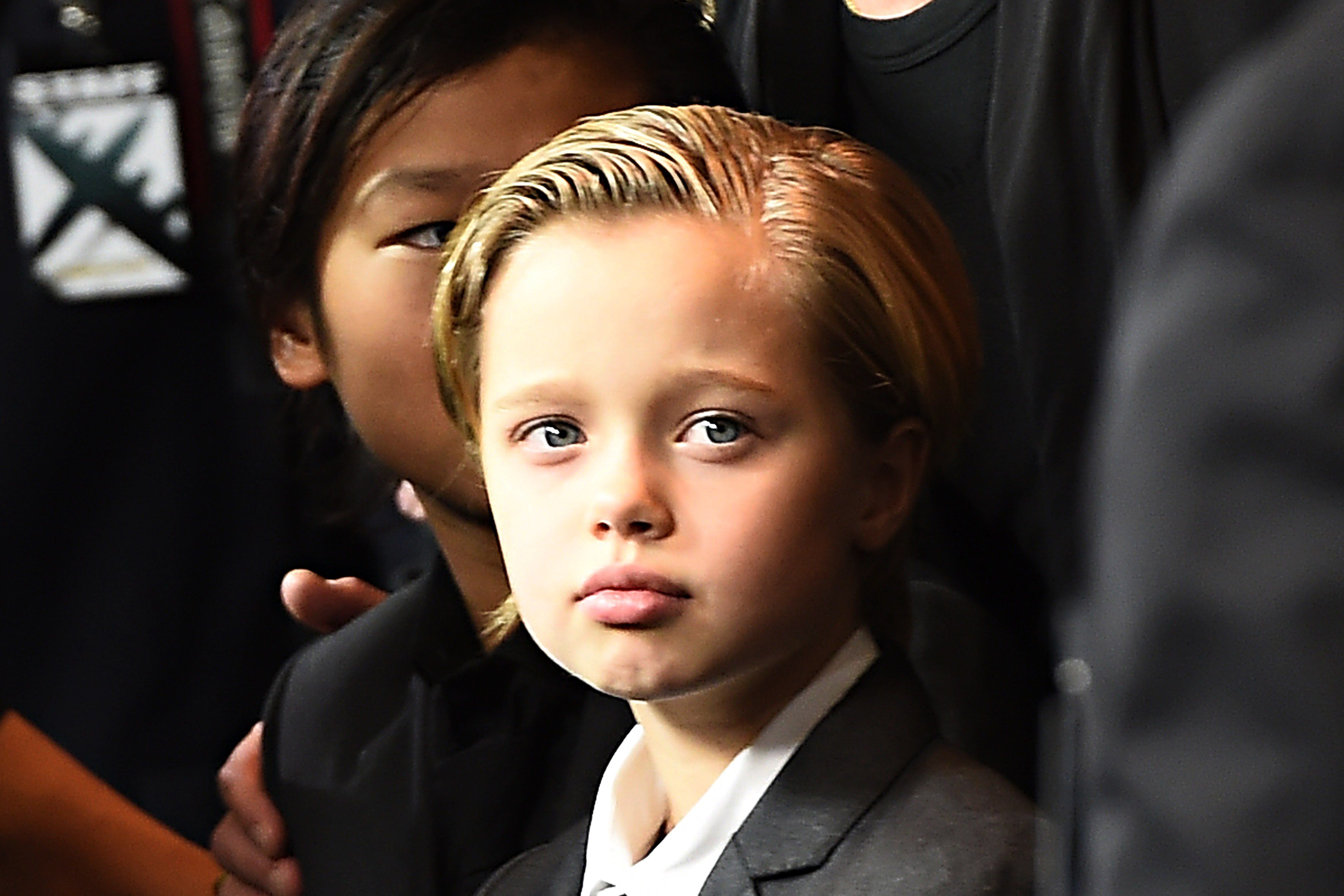 Shiloh Jolie-Pitt at the US premiere of "Unbroken" on December 15, 2014, in Hollywood, California. | Source: Getty Images