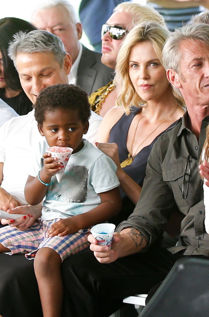 Jackson Theron and actress Charlize Theron attend the Points of Light generation On Block Party | Getty Images