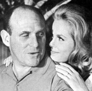 A publicity photo of William Asher and his wife Elizabeth Montgomery. | Source: Wikimedia Commons