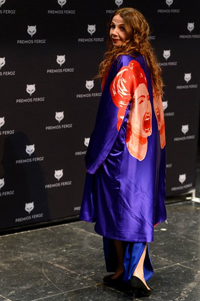 Victoria Abril lors de la masterclass de la délégation culturelle de la communauté de Madrid.|Photo : Getty Images