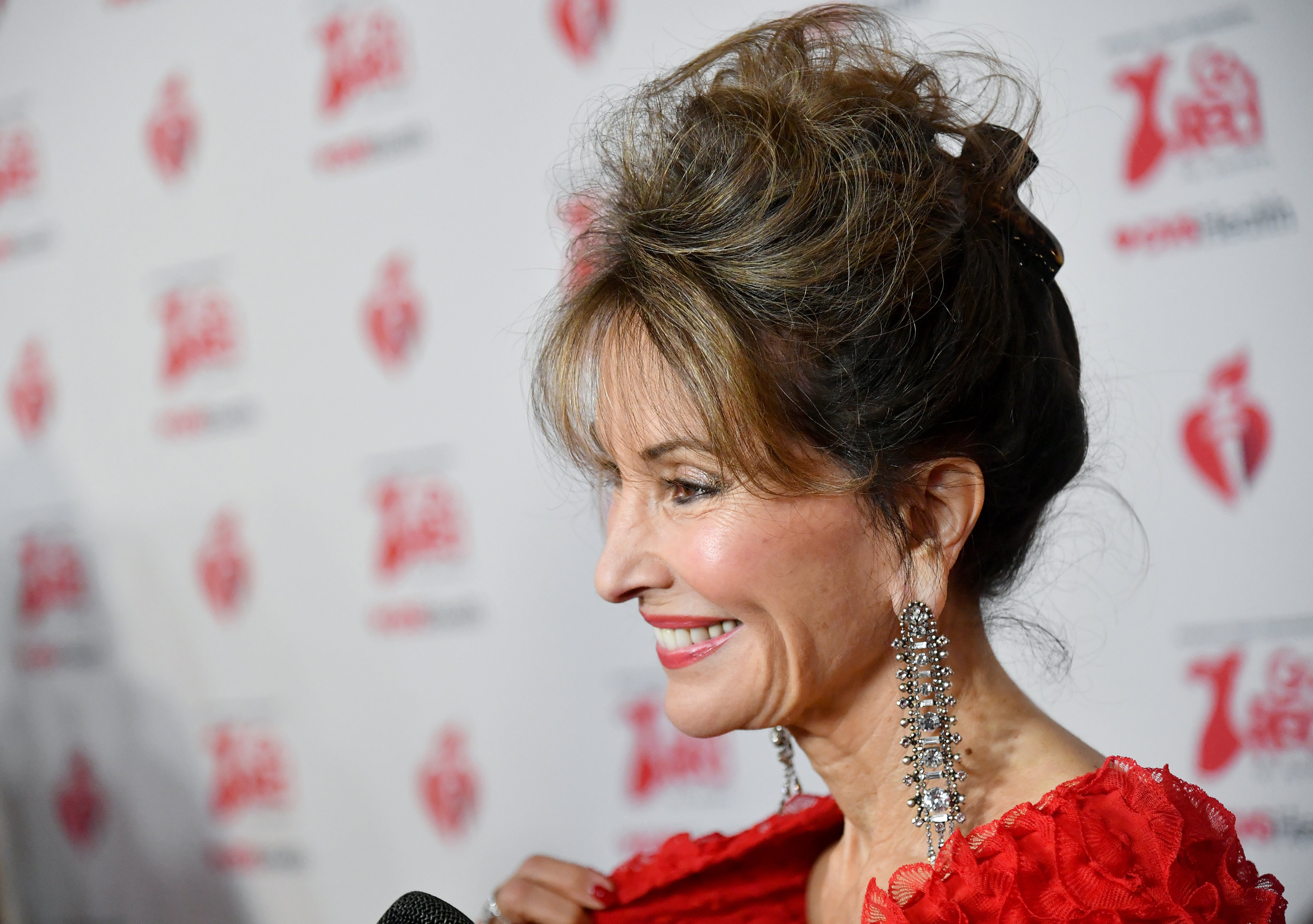 Susan Lucci attends The American Heart Association's Go Red for Women Red Dress Collection 2020 at Hammerstein Ballroom on February 05, 2020 in New York City. | Source: Getty Images