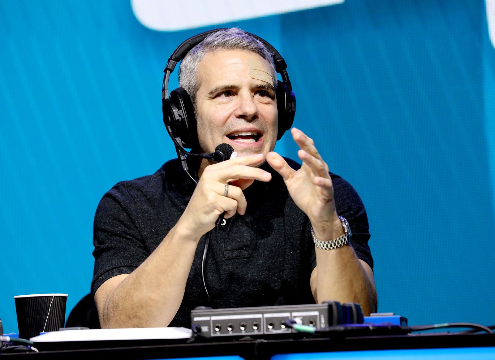 Andy Cohen speaks at the Super Bowl LIV for SiriusXM on January 31, 2020, in Miami, Florida | Photo: Cindy Ord/Getty Images