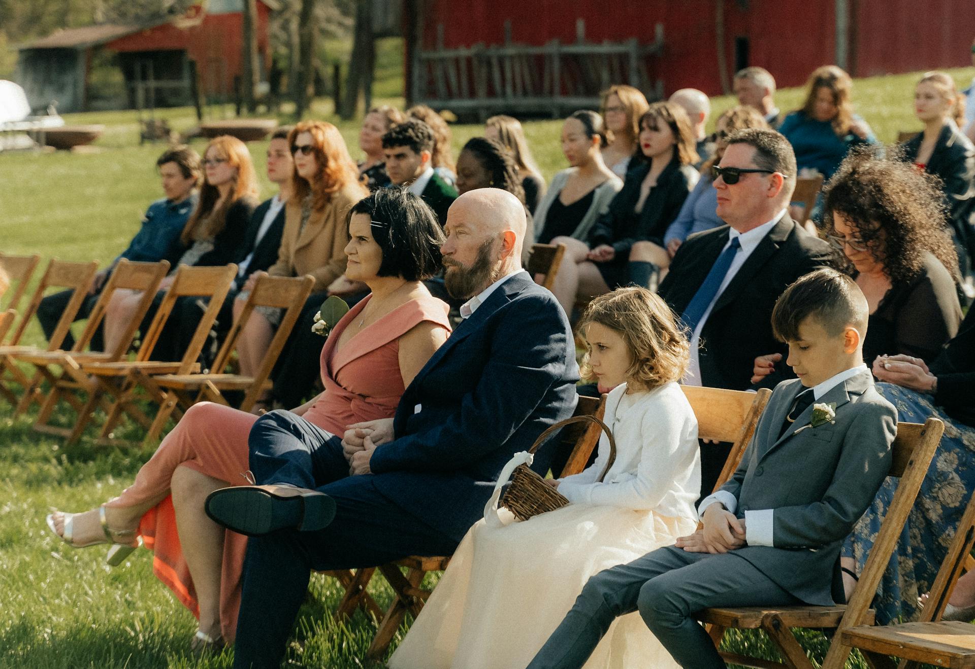 Guests at a wedding | Source: Pexels