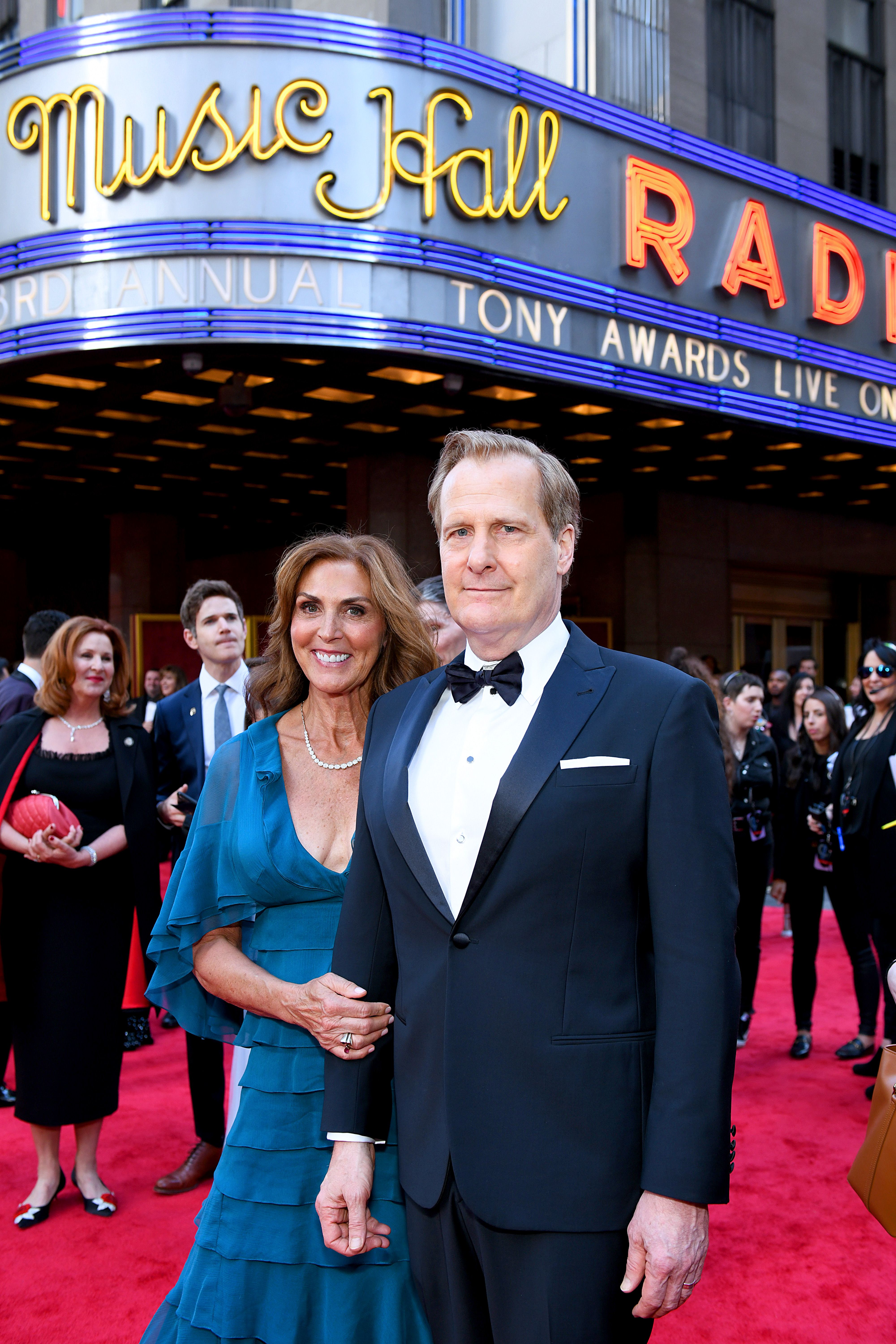 Kathleen Rosemary Treado and Jeff Daniels at the 73rd Annual Tony Awards on June 9, 2019, in New York City. | Source: Jenny Anderson/Getty Images