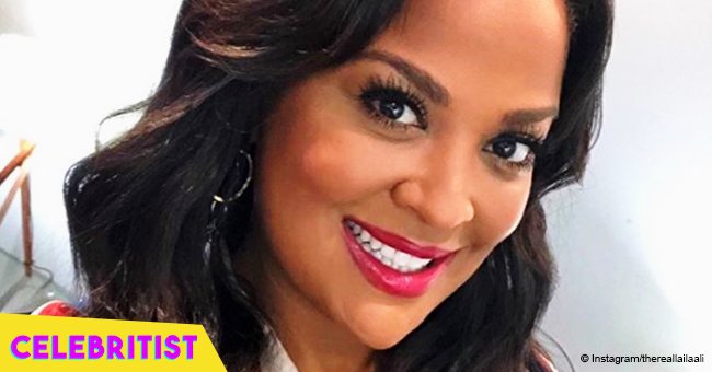 Laila Ali flaunts curves in tight jeans in recent pic after gaining weight