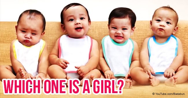 Which one is a girl? ll Source: Youtube/Badabum