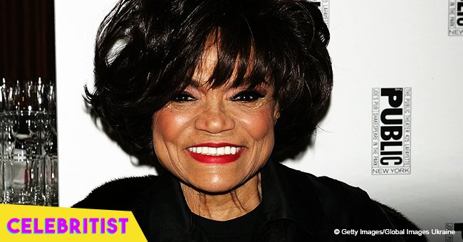 Eartha Kitt's grown-up grandson bears no resemblance to grandmother in photo with mother