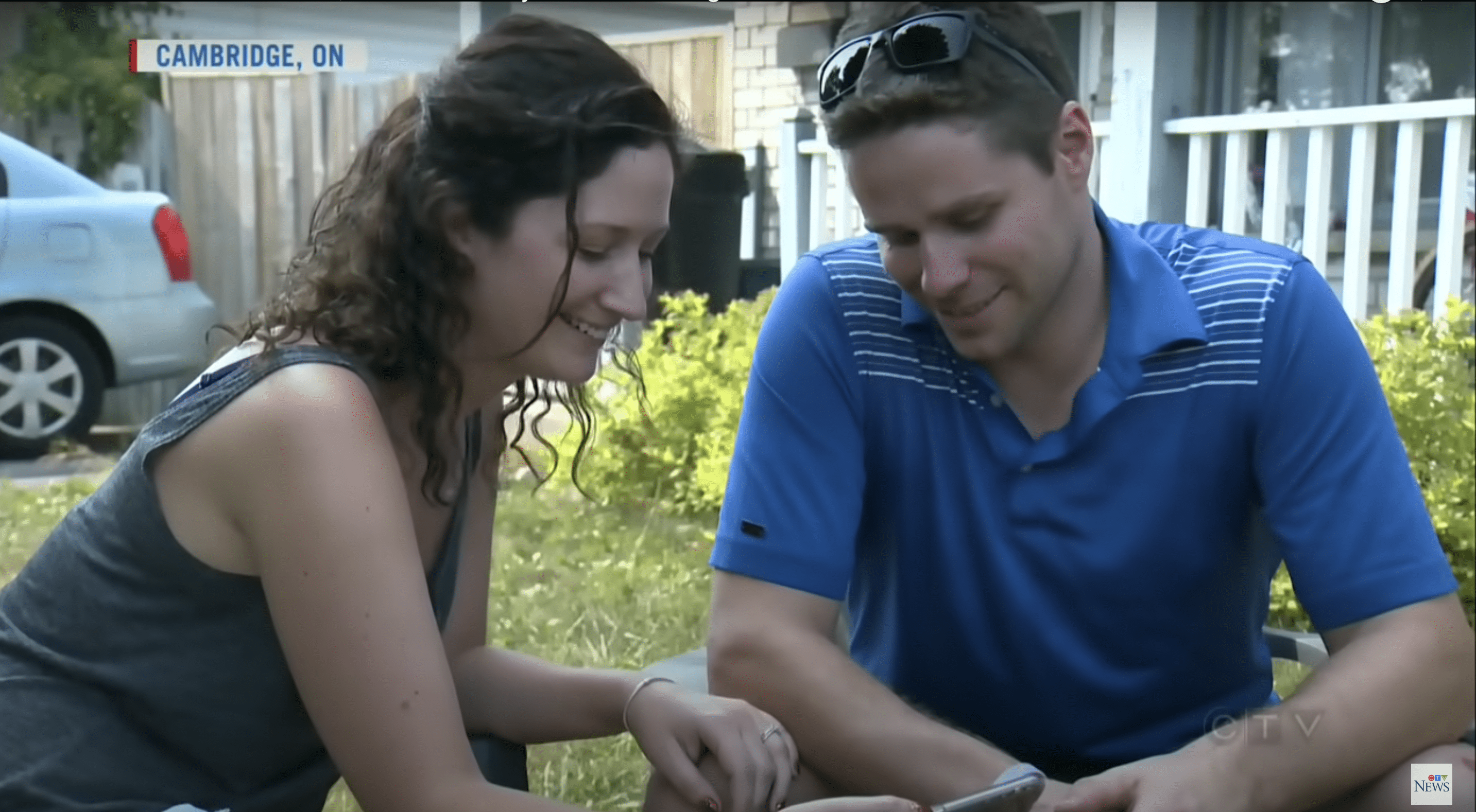 Brittany and Clayton Cook. | Source: youtube.com/CTV News