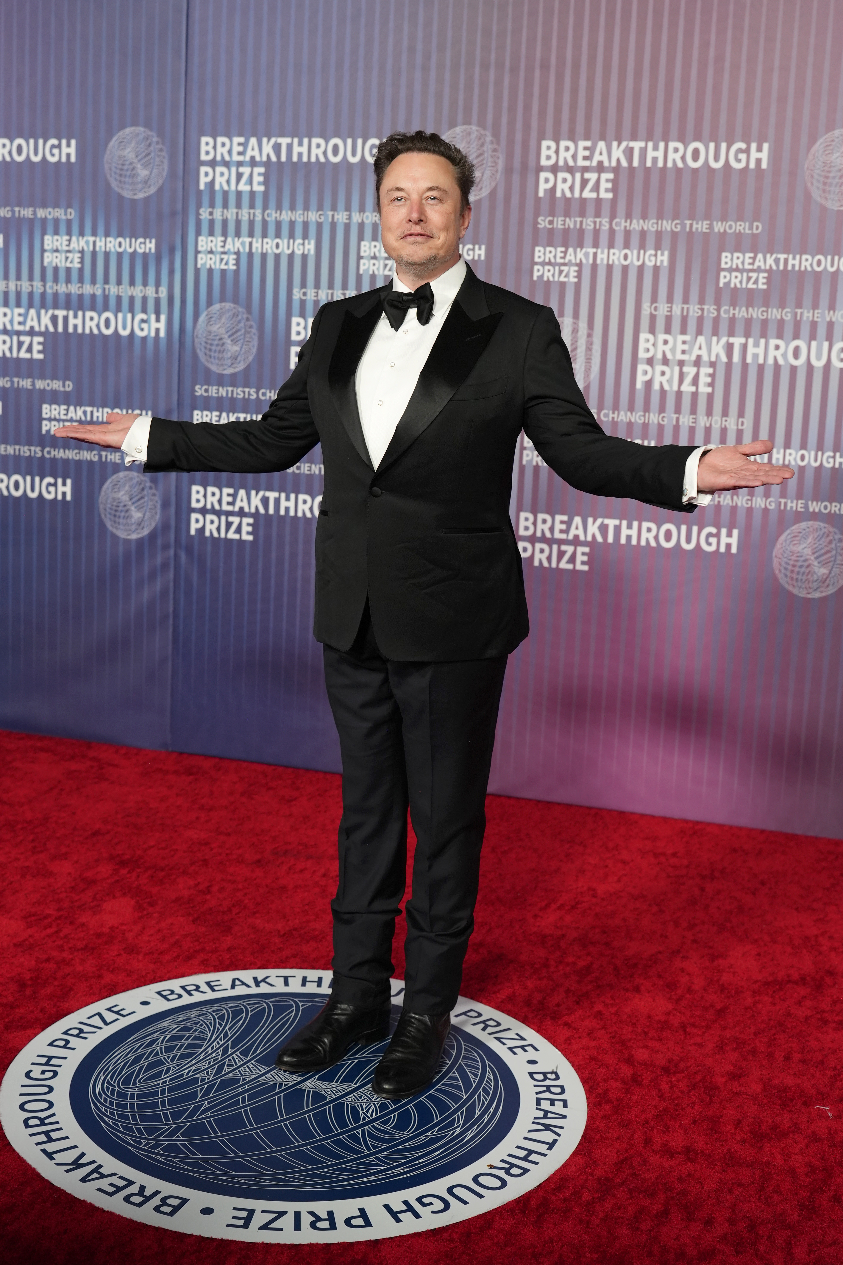Elon Musk at the 10th Annual Breakthrough Prize Ceremony in Los Angeles, California on April 13, 2024 | Source: Getty Images