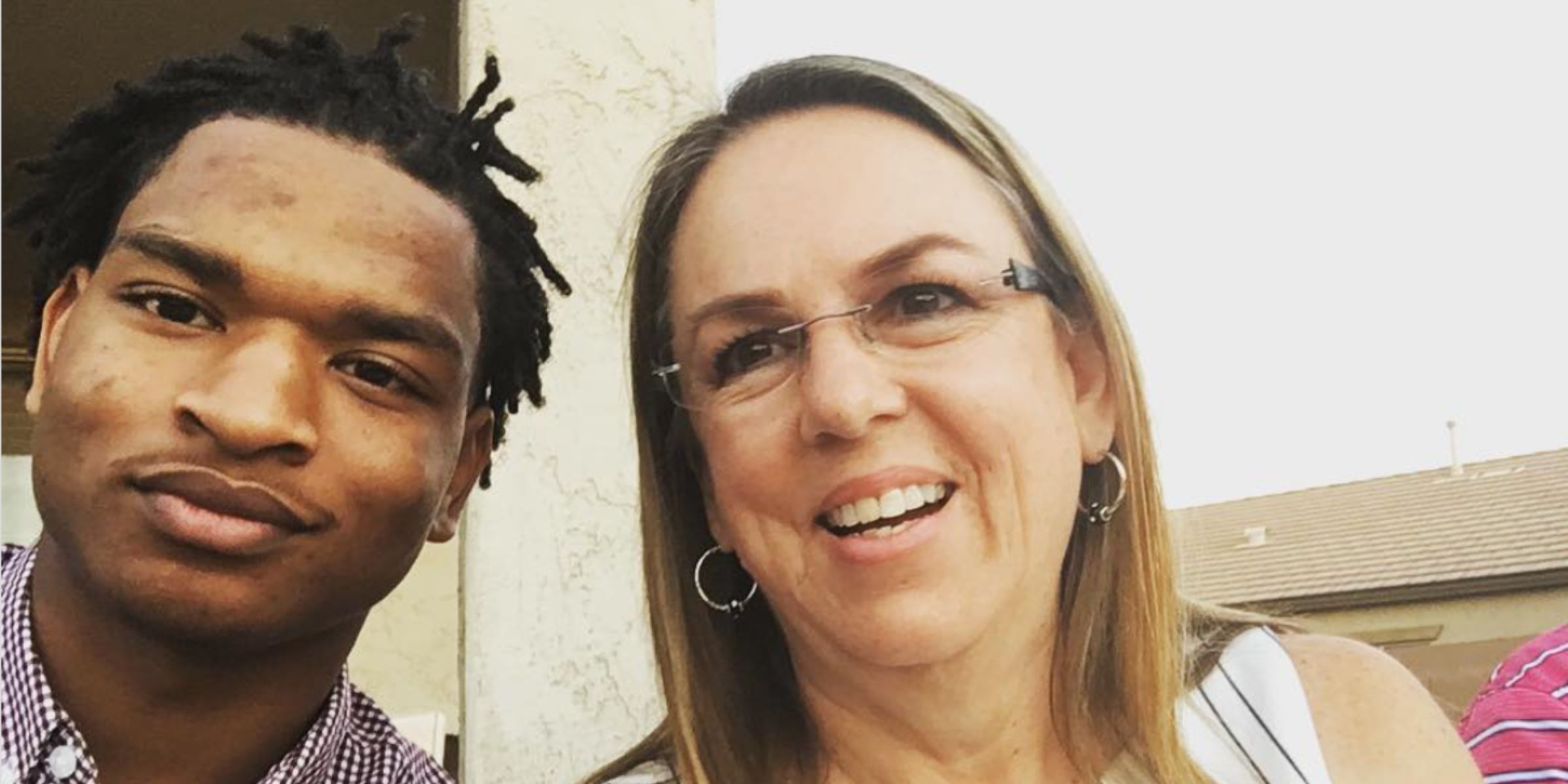 Jamal Hinton and Wanda Dench | Source: Instagram//jamalhinton12