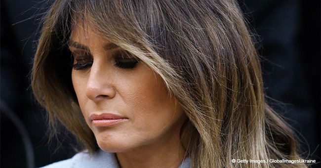 Melania Trump reacts to the death of John McCain with a simple tribute 