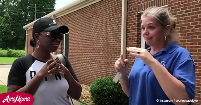 Hardworking teacher can't hold back tears after student's parents gift her a new car