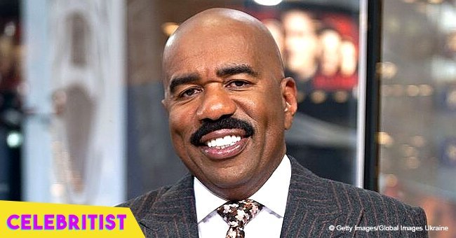 Steve Harvey melts hearts with first photo of his newborn grandson 