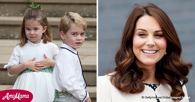 Charlotte and George are so cute Duchess Kate can't help calling them by a sweet nickname