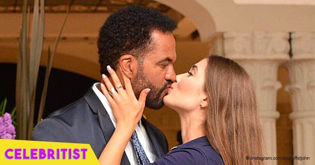   'The Young and the Restless' star Kristoff St. John gets engaged to Russian model 