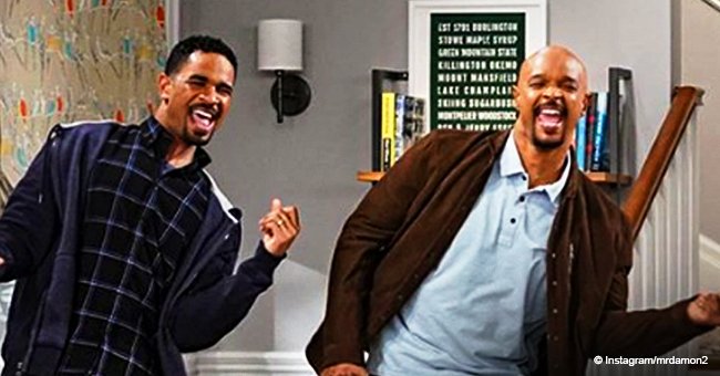 Damon Wayans Sr. and son Damon Wayans Jr. look like twins in matching poses in recent pic