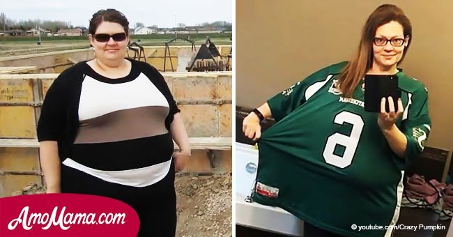 Tres cosas sencillas le permitieron a esta mujer perder 70 kilos. Ahora está irreconocible