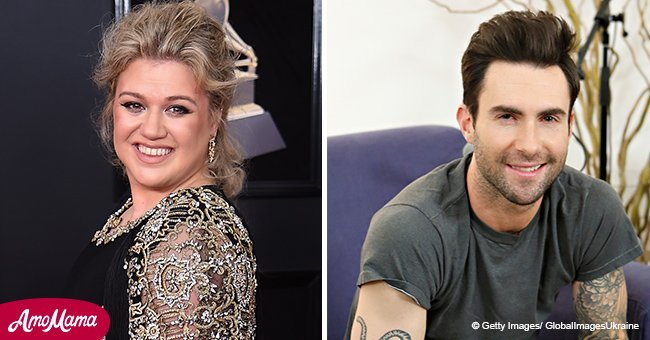 Adam Levine calls Kelly Clarkson 'weird' after freak-out during 'The Voice'