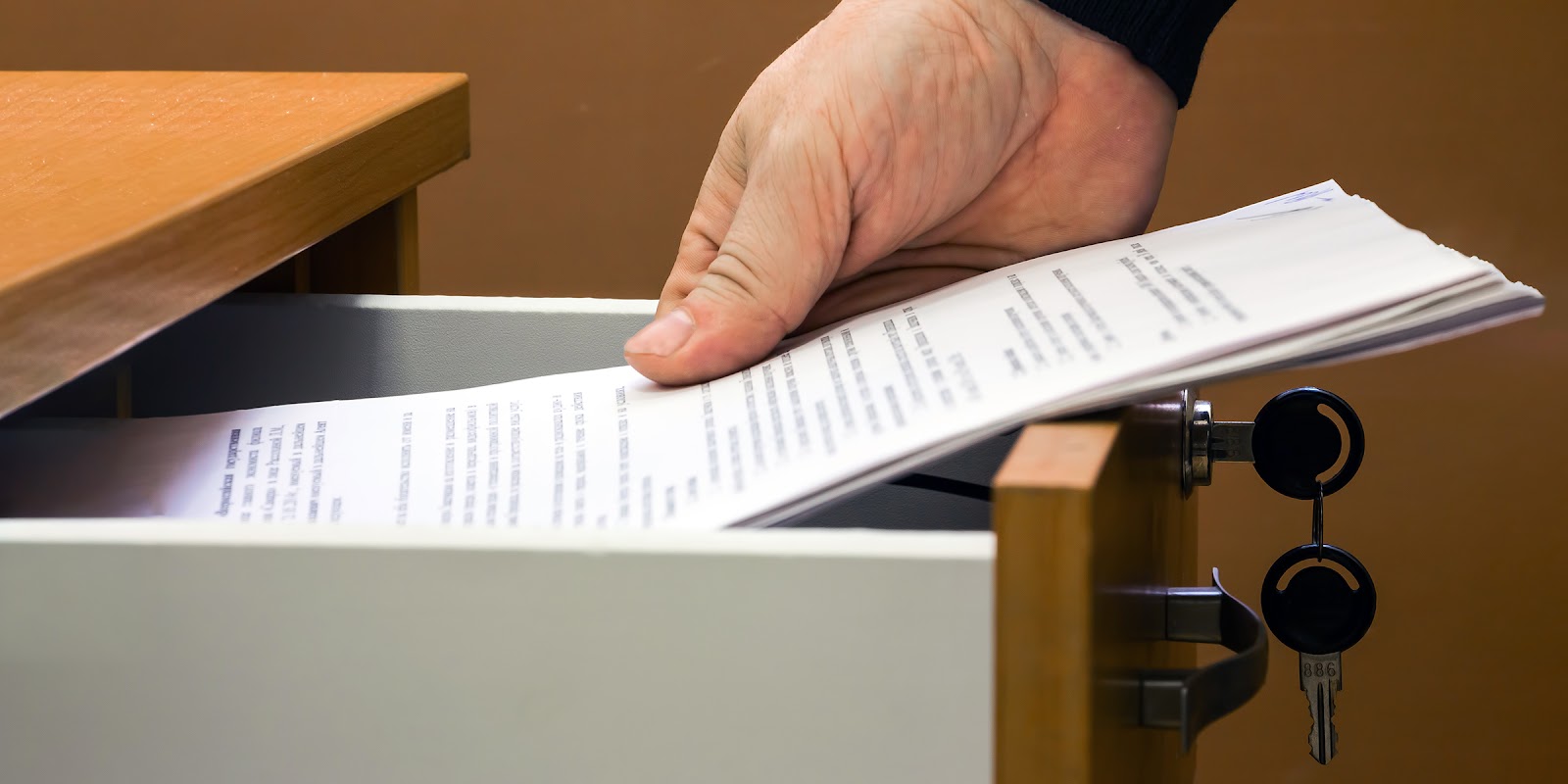 A drawer with keys | Source: Shutterstock