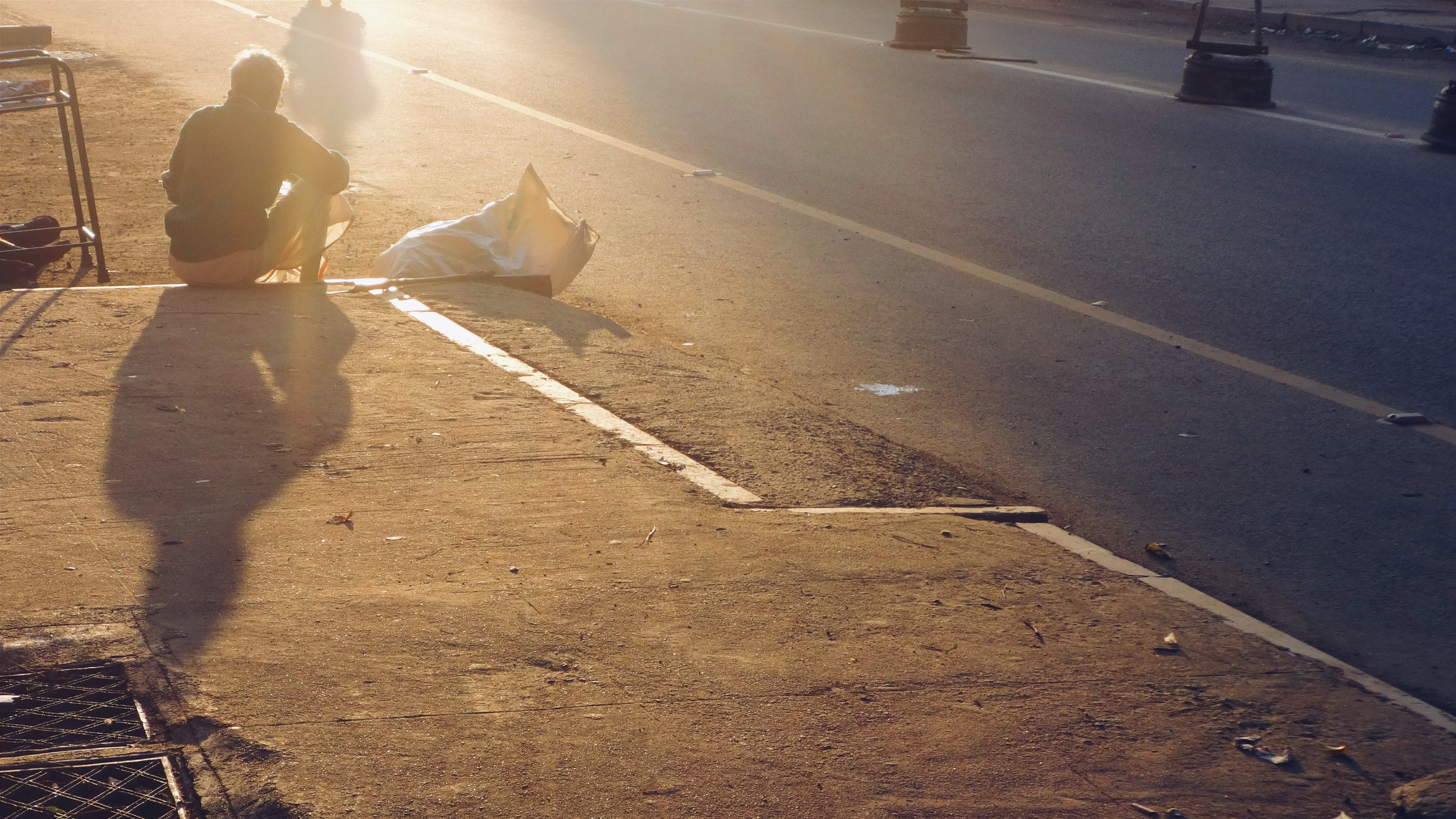 Un sans-abri dans la rue. [ Photo : Getty Images