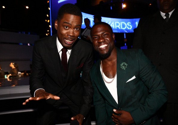 Chris Rock and Kevin Hart at Nokia Theatre L.A. LIVE on June 29, 2014 in Los Angeles, California. | Photo: Getty Images