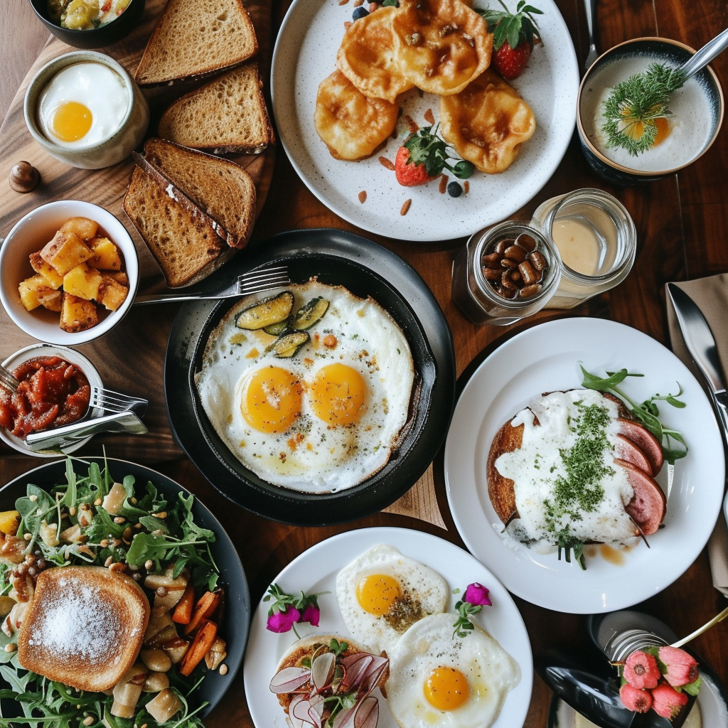 A table of food | Source: Midjourney