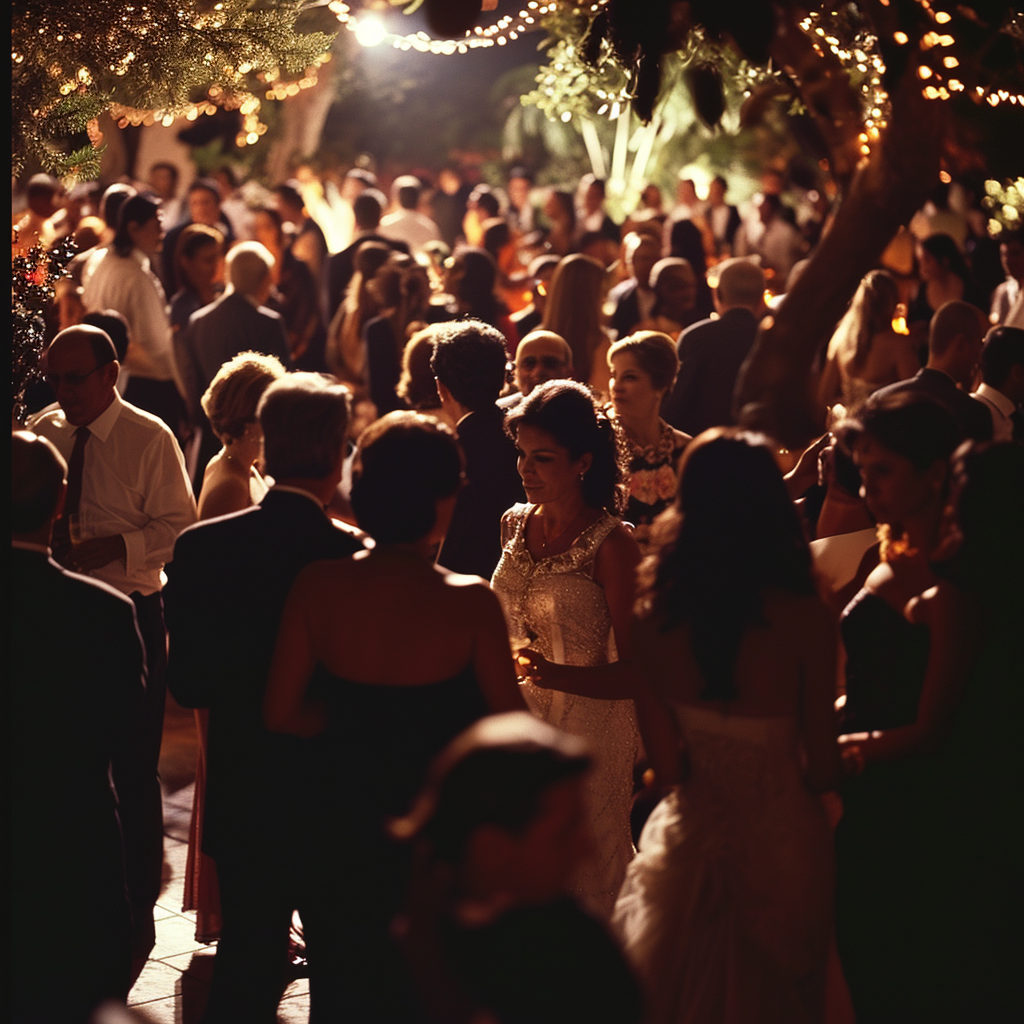 A wedding reception | Source: Midjourney