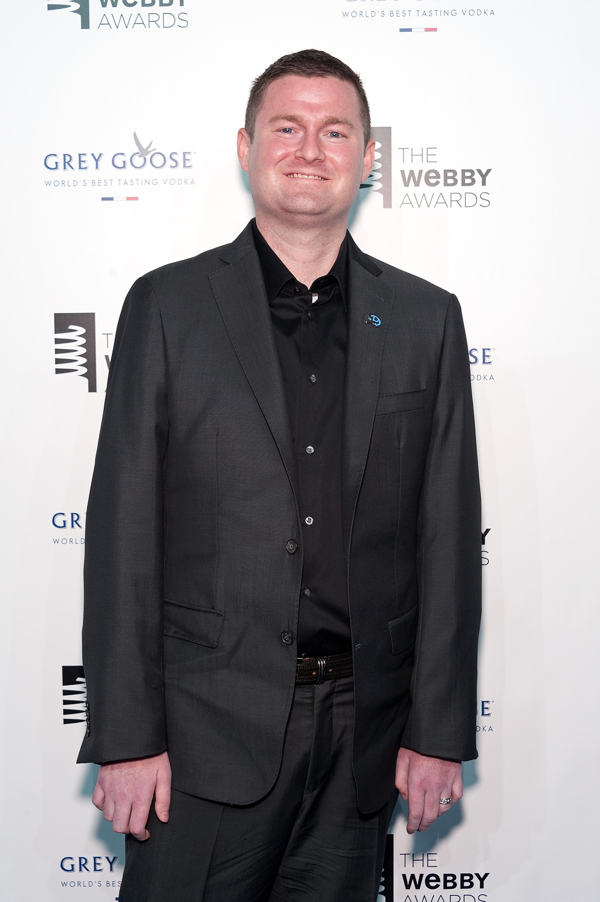 Patrick Quinn attends the 19th Annual Webby Awards on May 18, 2015, in New York City. | Source: Getty Images.