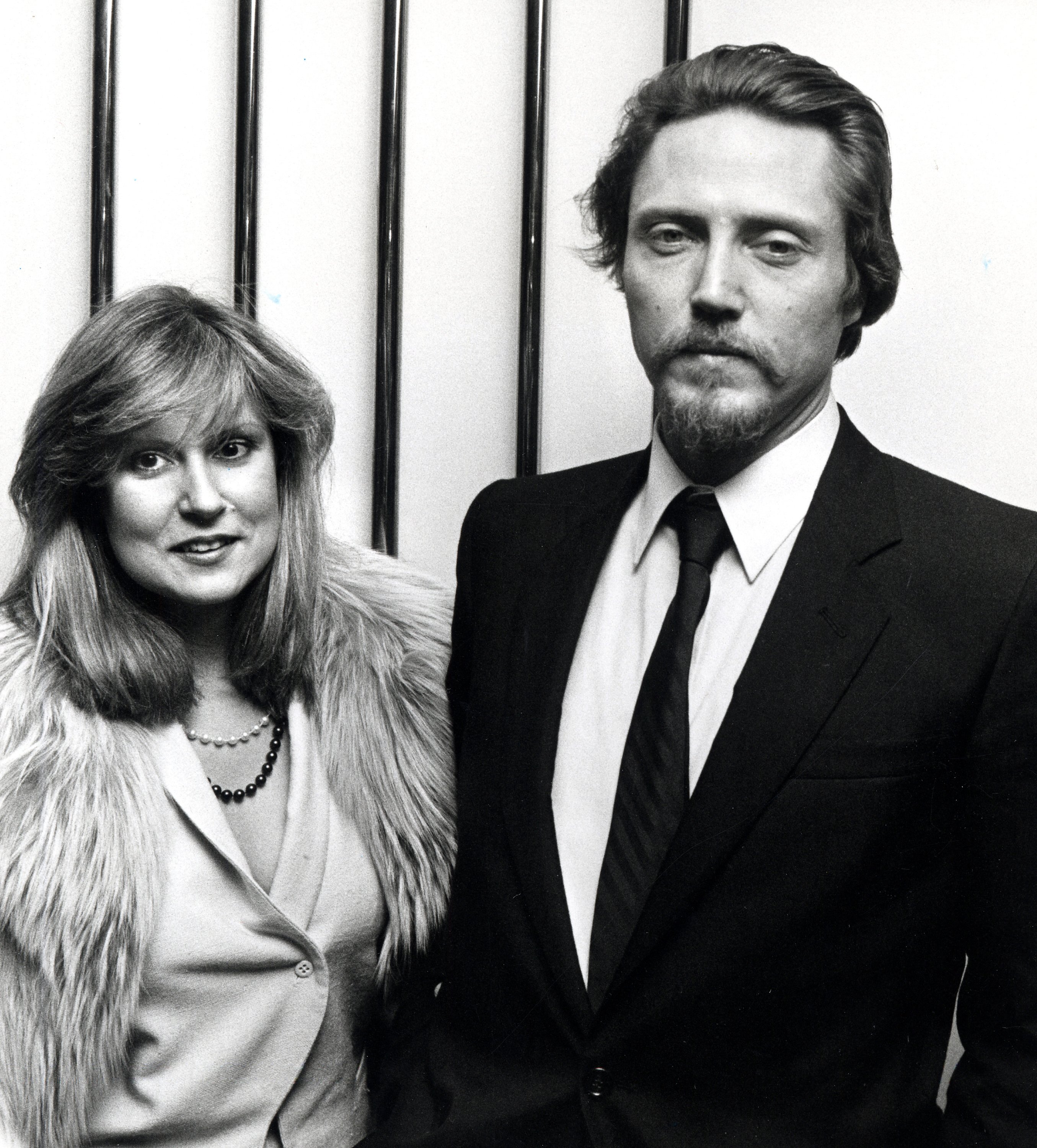 Actor Christopher Walken and his wife Georgianne at the "Heaven's Gate" New York City Premiere, 1980 in New York | Source: Getty Images