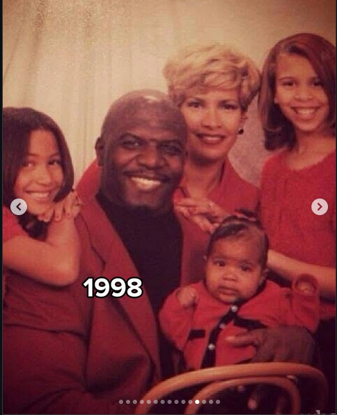 Terry and Rebecca Crews with their kids, from a post dated July 29, 2025 | Source: Instagram/terrycrews