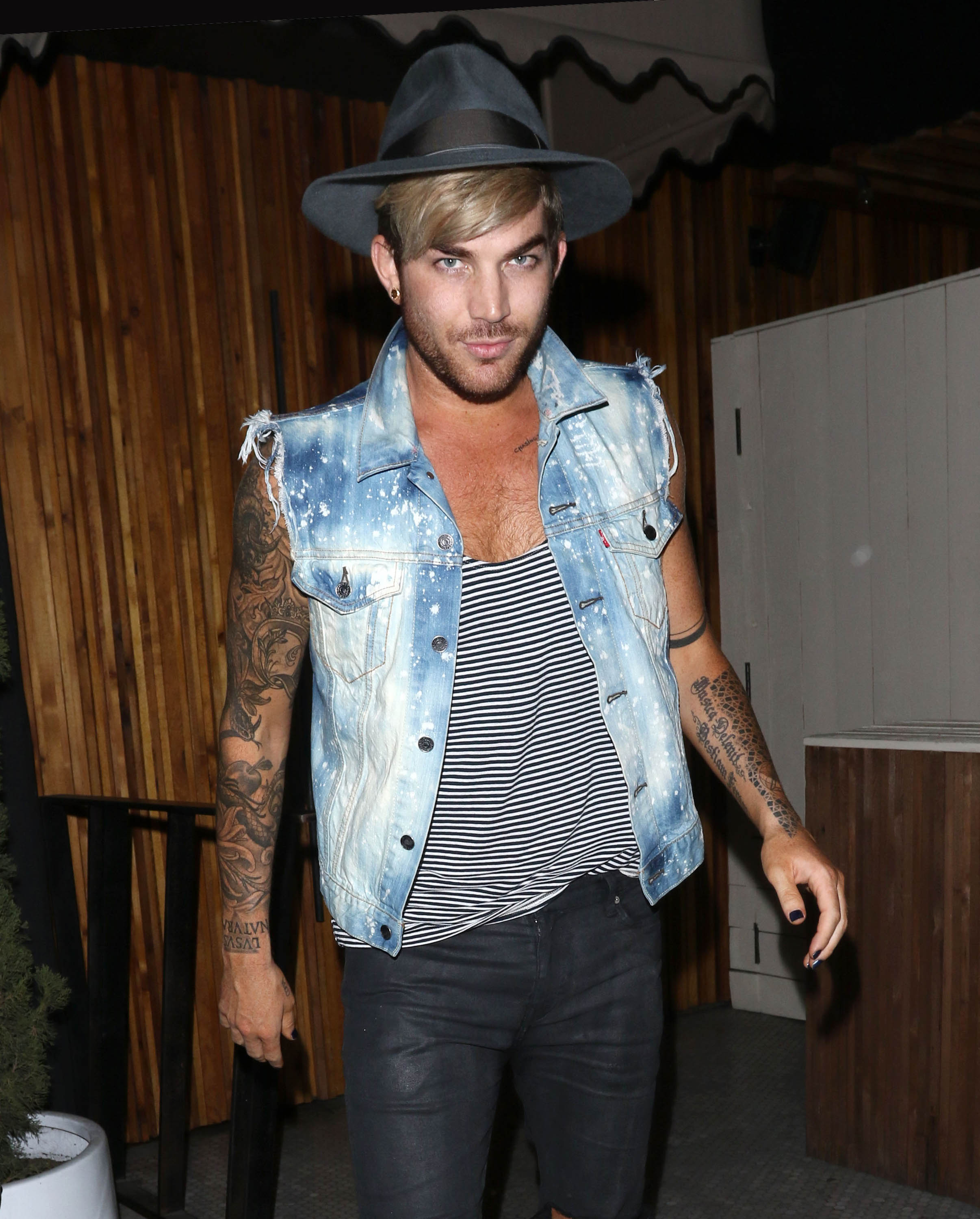 Adam Lambert spotted out in Los Angeles, California on July 6, 2015 | Source: Getty Images