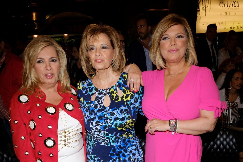 Carmen Borrego, María Teresa Campos y Terelu Campos en la presentación de la joyería TRLU, el 23 de mayo de 2018 en Madrid, España. | Foto: Getty Images Carmen Borrego, María Teresa Campos y Terelu Campos en la presentación de la joyería TRLU, el 23 de mayo de 2018 en Madrid, España. | Foto: Getty Images