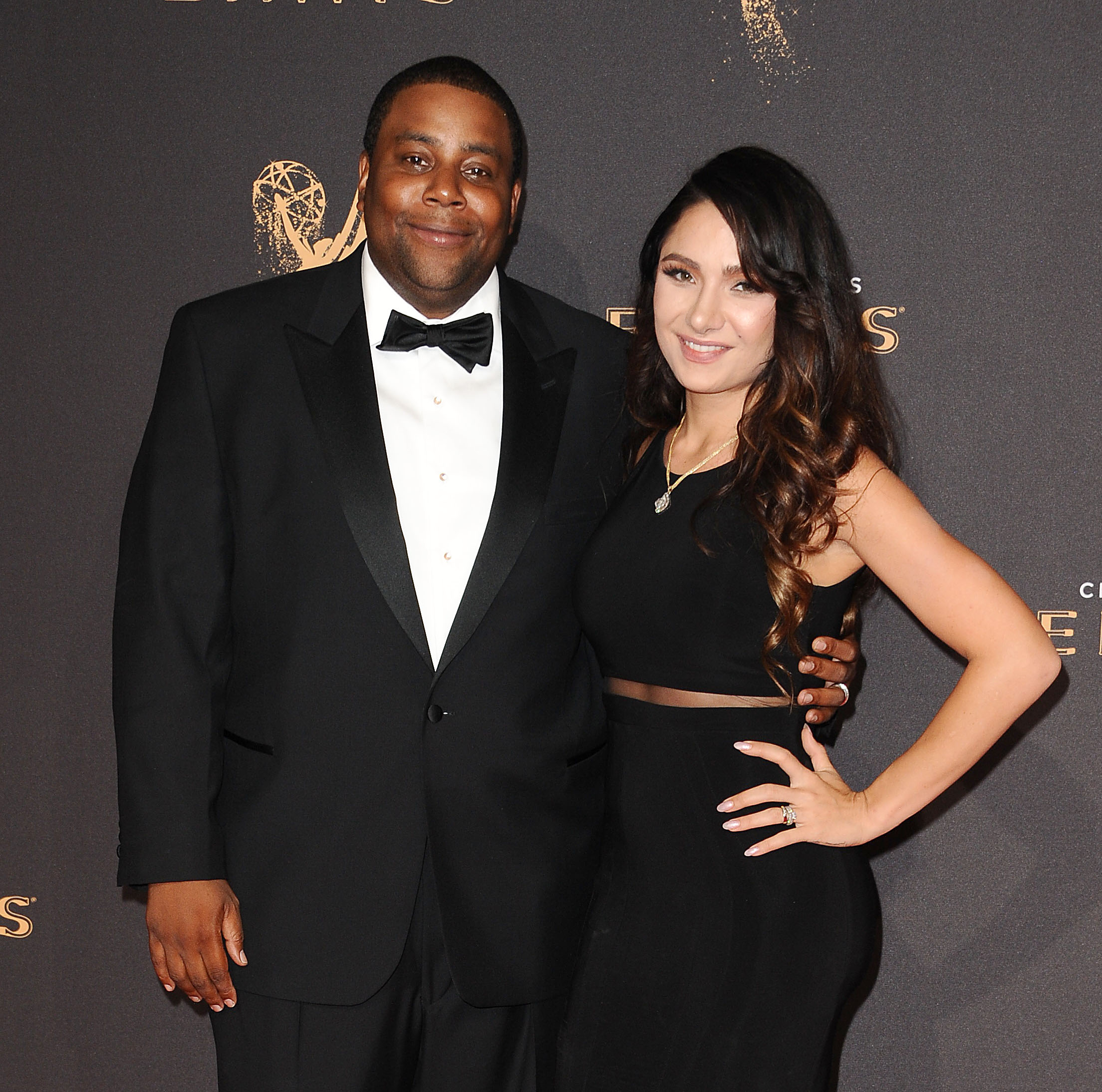 Kenan Thompson and Christina Evangeline at the 2017 Creative Arts Emmy Awards on September 9, 2017, in Los Angeles, California. | Source: Getty Images