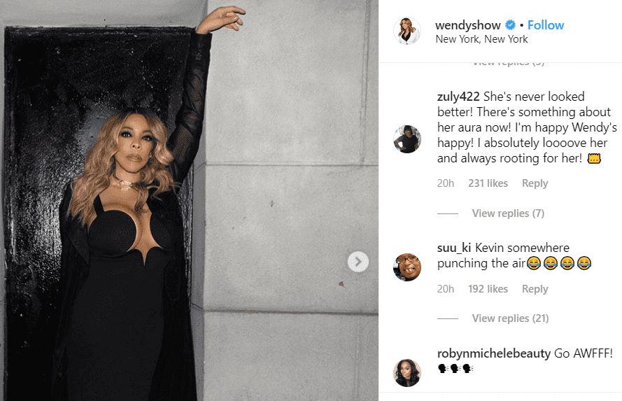 Screenshot of comments on Wendy Williams’ post. | Photo: Instagram/wendyshow