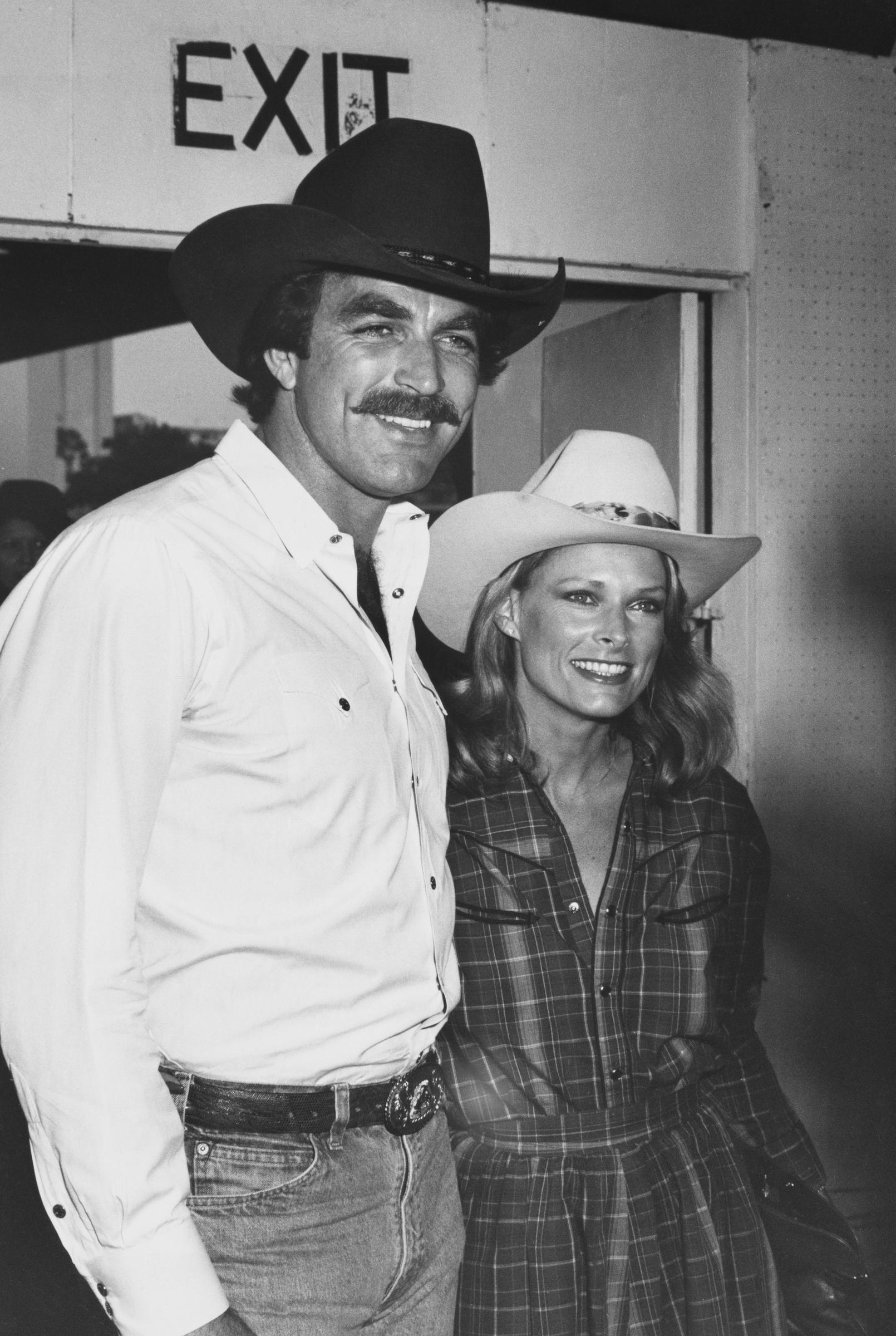 Tom Selleck and Jacqueline Ray on May 1, 1980, in Los Angeles, California | Source: Getty Images