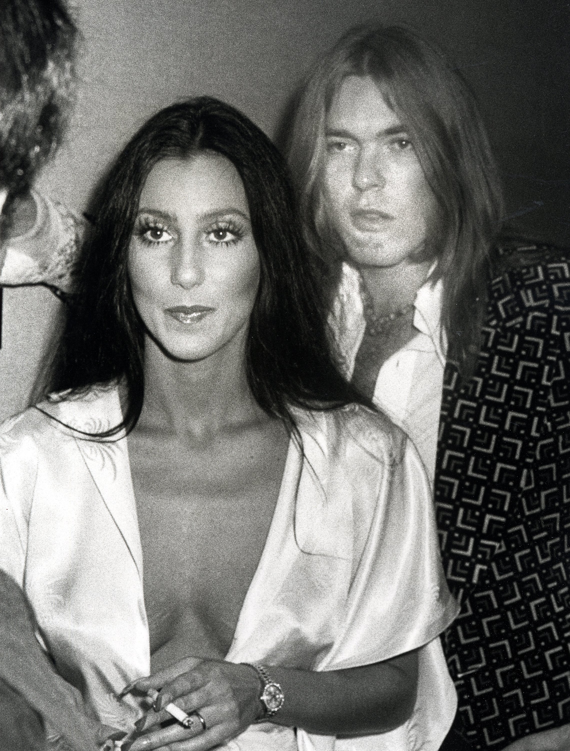 Cher and Gregg Allman of the Allman Brothers Band. August 23, 1978 | Source: Getty Images