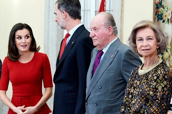Juan Carlos con su familia. | Foto: Getty Images