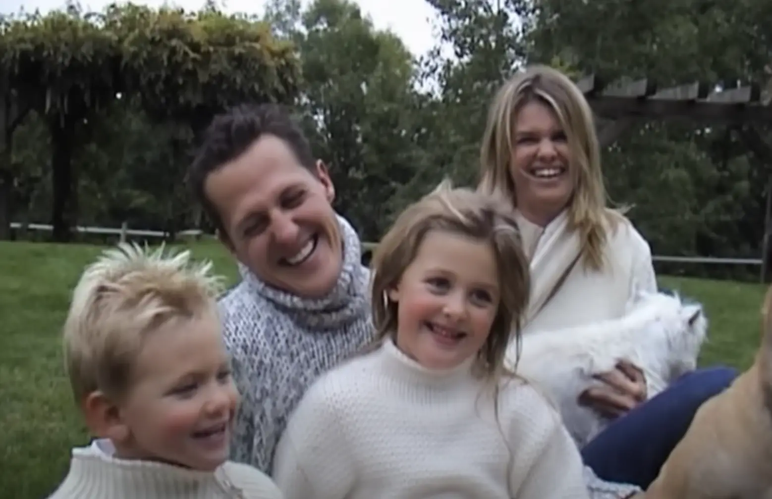 The Schumacher family. | Source: Youtube/@Netflix