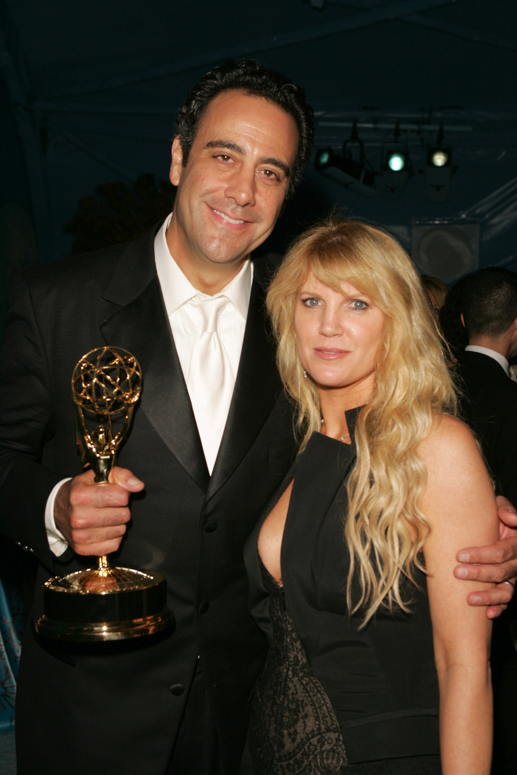 Brad Garrett and Jill Diven at The 57th Annual Emmy Awards HBO After Party on September 18, 2005, in Los Angeles, California. | Source: Getty Images