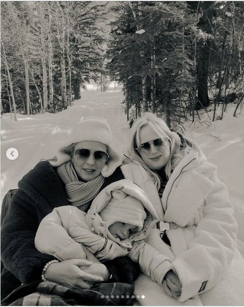 Rebel Wilson and Royce Lillian Elizabeth Wilson are joined by Mellisa Ganzi, from a post dated December 19, 2024 | Source: Instagram/rebelwilson