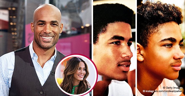 Nicole Ari Parker Compares Stunning Photo of Boris Kodjoe at 16 with a Photo of Their Son at 13