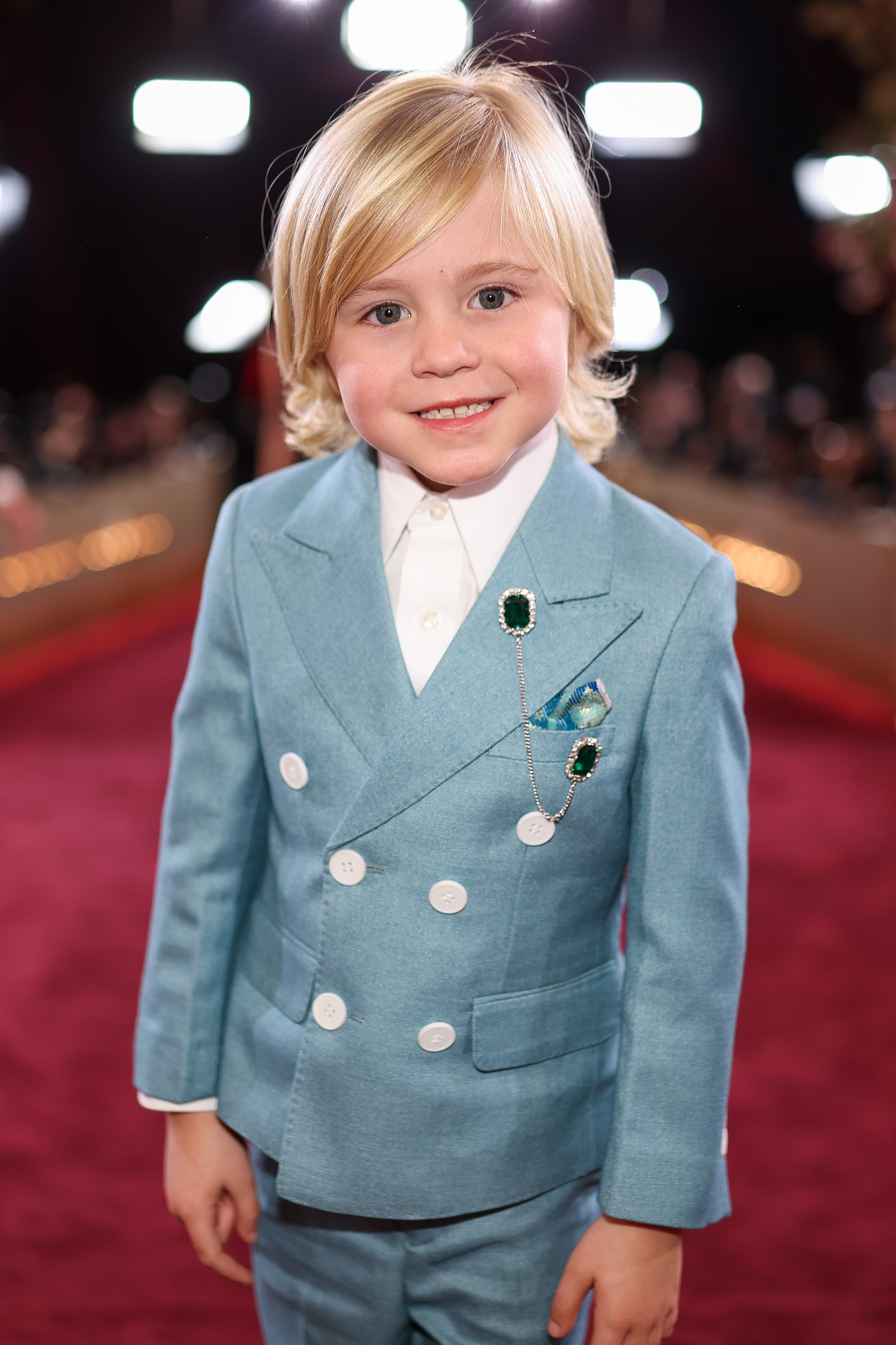 Duke McCloud flashes a smile for the cameras on the red carpet | Source: Getty Images