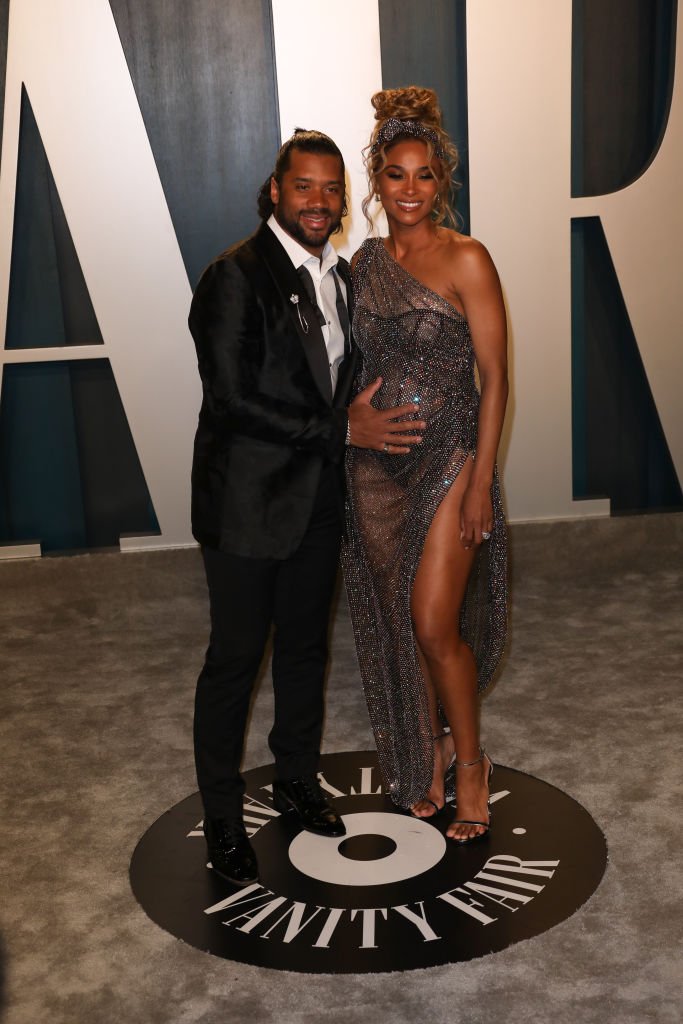 Russell Wilson and Ciara attend the 2020 Vanity Fair Oscar Party | Photo: Getty Images