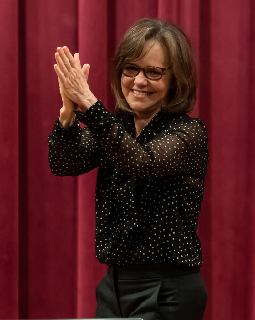 Actress Sally Field signs copies of her new book "In Pieces" at Free Library of Philadelphia| Getty Images