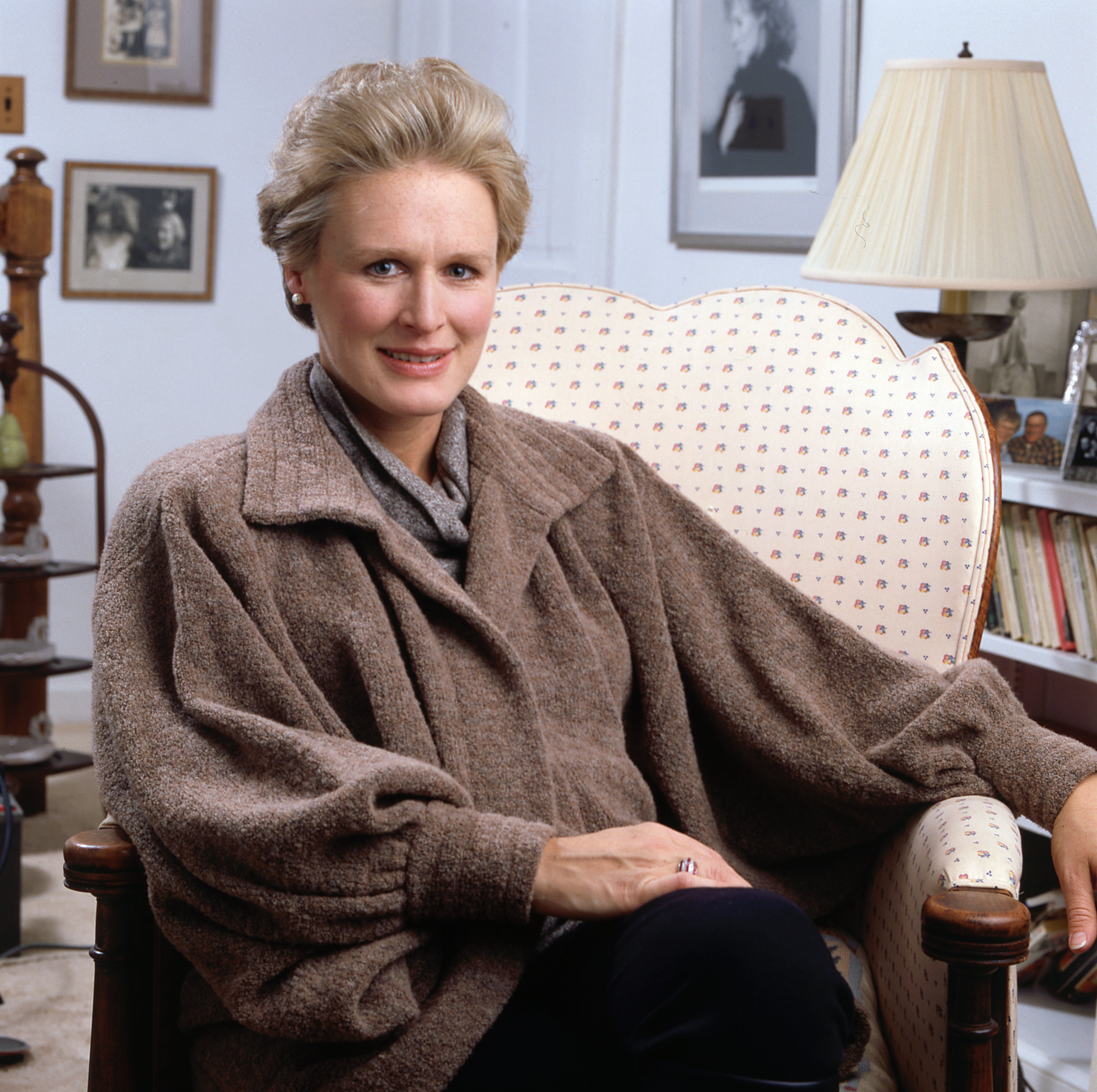 Glenn Close during an interview with Lifetime in 1988 | Source: Getty Images