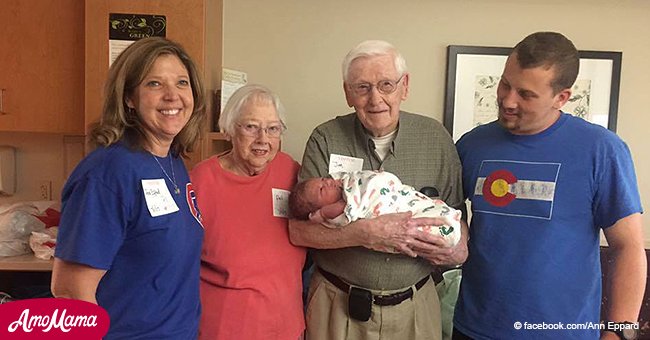 Three generations of males born on the same day: 1 out of 30 thousand chance