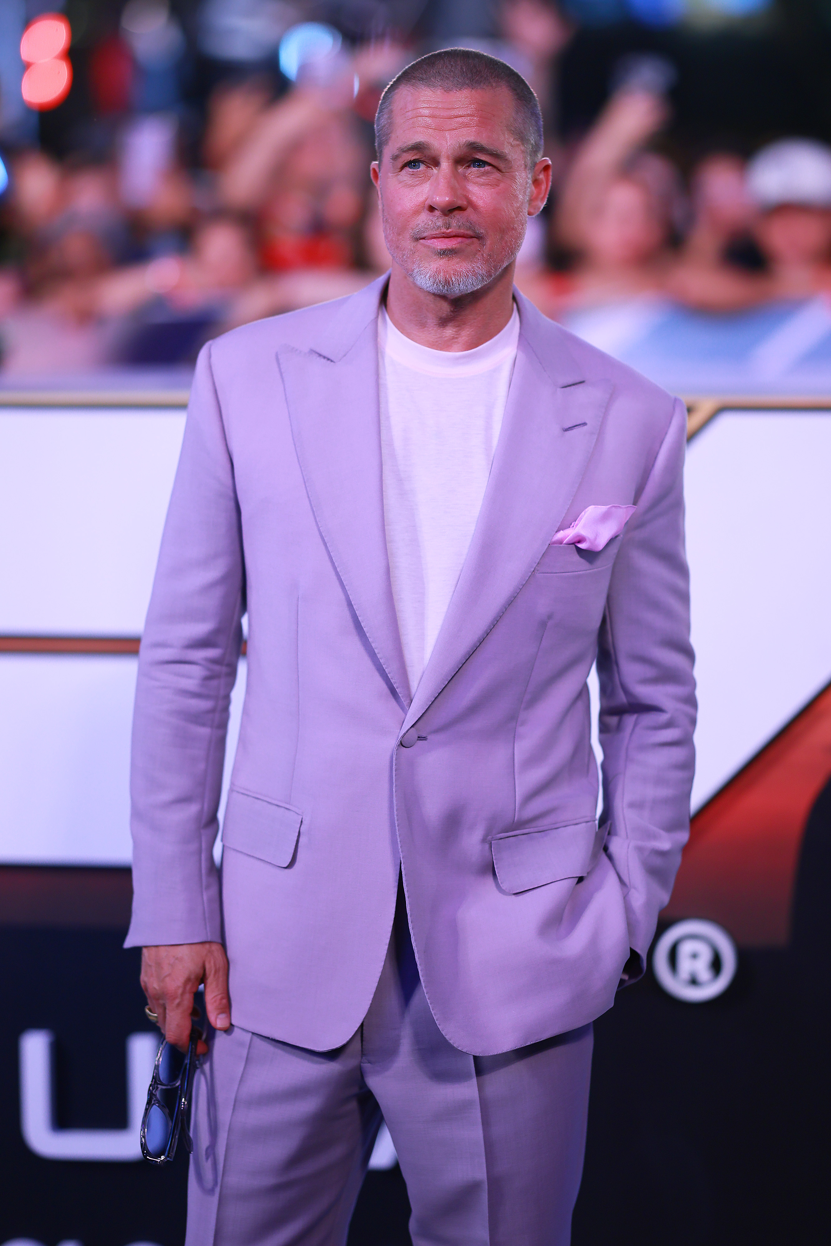 Brad Pitt for a photo during the fan event for "F1: The Movie" at Plaza Toreo Parque Central on June 9, 2025, in Naucalpan de Juarez, Mexico. | Source: Getty Images